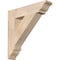 Ekena Millwork Traditional Traditional Smooth Bracket, Douglas Fir, 3 1/2"W x 18"D x 18"H BKT04X18X18TRA01SDF - alternate 1
